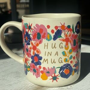 Opalhouse Multicolor “Hug in a Mug” Floral Ceramic Mug